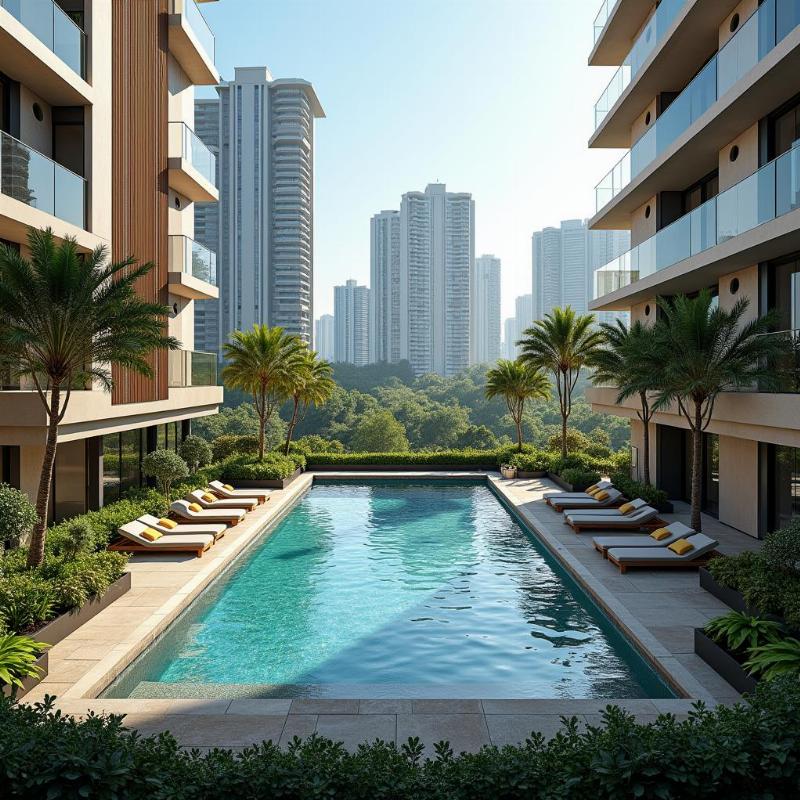 Tien ich noi khu hien dai tai Masteri Centre Point thu duc